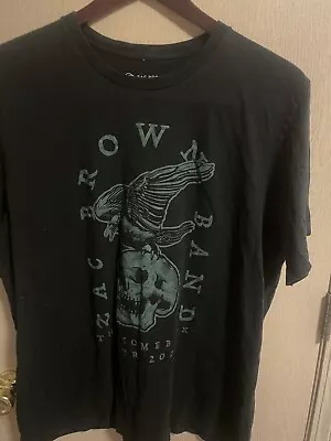 Zac Brown Band  The Comeback Tour 2021 T Shirt Xxl Black.                     C1 • $14.99