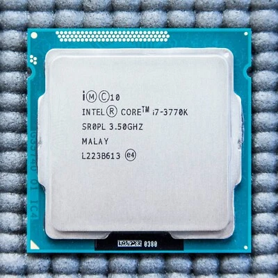£72.50 • Buy Intel Core I7 3770K 3770 K 3.5GHz LGA1155 Processor CPU *FULLY WORKING*