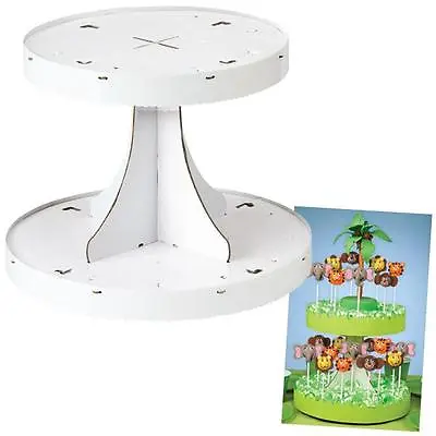 Wilton Pops Display Stand 1512-138  Two Tier Holds Up To 28 Pops! • $5.29