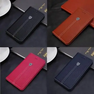 Case For IPhone 6 7 8 Plus 11 SE XS Max Flip Wallet Leather Cover Magntic Luxury • £3.99