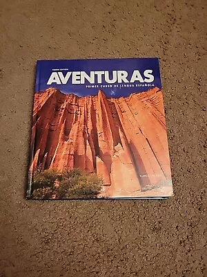 Aventuras Primer Curso De Lengua Espanola 4th Edition Hardcover • $10