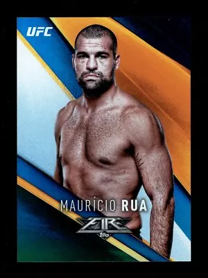 2017 Topps Ufc Fire Blue Flame #49 Mauricio Rua 2/25 • $4.99