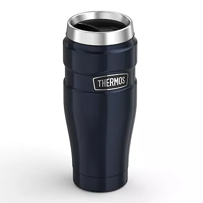 New THERMOS Stainless King S/Steel Vacuum Insulated Travel Mug Tumbler 470ml • $38.69