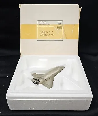 £23.92 • Buy Danbury Mint Pewter Great Aircraft Of History Space Shuttle In Original Box