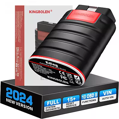 KINGBOLEN Ediag Car Scanner Diagnostic Tool ECU Coding AutoVIN All Software Free • $75