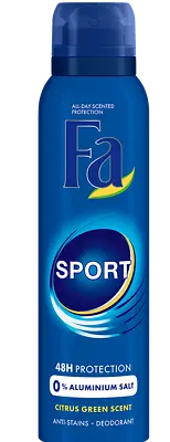 Fa Men SPORT Deodorant (0% Aluminium Salts) - 150 Ml • $7.51