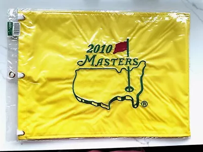 Masters Golf 2010 Official Pin Flag-NEW In Package • $48