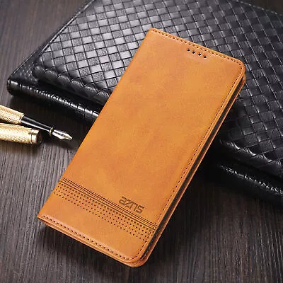 Flip Leather Card Wallet Shockproof Case For Vivo Y33S Y21s Y55 Y22s Y17 Y12 • $16.99