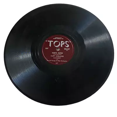 Cliff Holland And Buddy Sam's Song Mona Lisa 78 RPM Tops Records 257 • $14.97