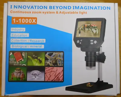$39.95 • Buy Innovation Beyond Imagination Portable USB Hand Digital Microscope Amscope