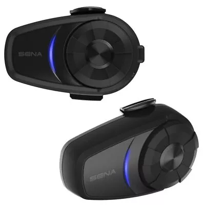 Sena 10S Motorcycle Bluetooth Communication System 2 Headset Dual Pack • $439