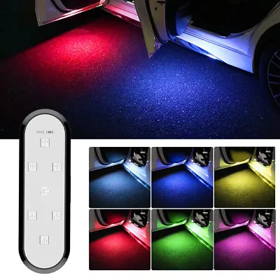 7 In1 Rechargeable USB Led Light Car Door Parts Wireless Magnetic Flashing Light • $7.99