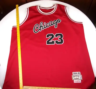 Michael Jordan 1984-85 Hardwood Classics Mitchell & Ness Sewn Jersey XXXL • $89