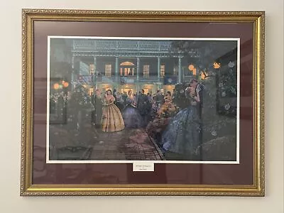 Mort Kunstler Moonlight And Magnolias Collectible Civil War Framed W/COA • $400