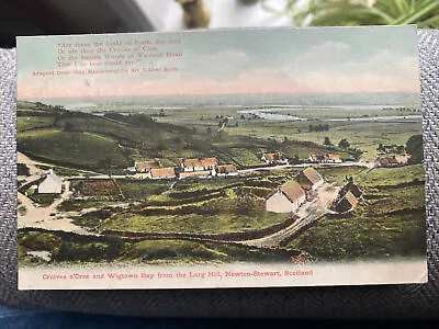 £6 • Buy Newton Stewart Cruives O Cree And Wigtown Bay From Larg Hill 1908 Postcard