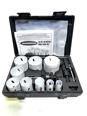 Warrior Bi Metal Hole Saw Set • $18.99