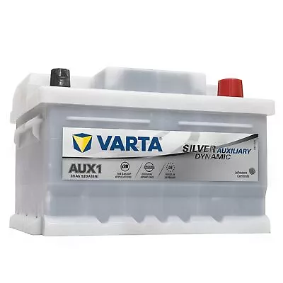 676415 Silver 062 12V Auxilary Battery 3 Year Guarantee 35AH 520CCA 0/1 B3 Varta • £204.40