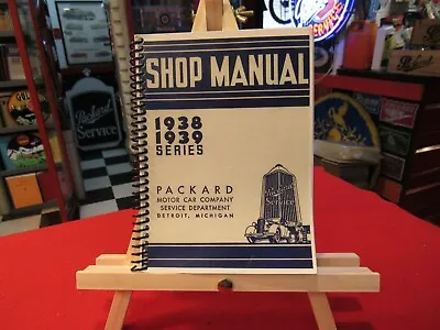 1938-39 Packard Glove Box Size Shop Manual  • $29.95