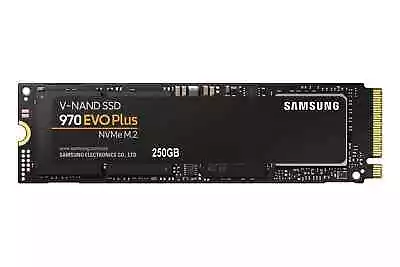 Samsung 970 EVO Plus 250GB PCIe NVMe SSD MLC 3500MB/s 2300MB/s 250K/550KIOPS 150 • $9999