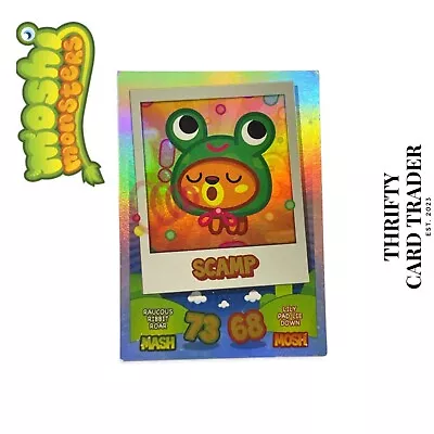 Moshi Monsters Mash Up S1! **RAINBOW** Foil - SCAMP Ultra Rare! Moshlings Card • £12.99