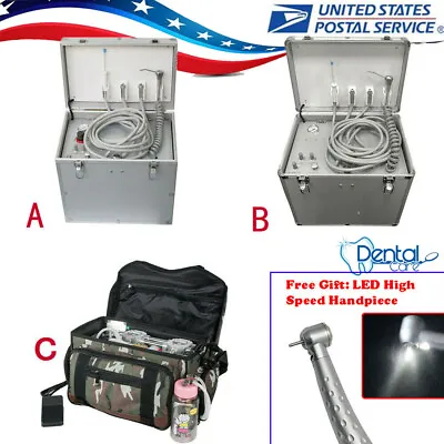 Dental Portable/Mobile Delivery Unit Compressor Suction System Case Bag *US Ship • $499