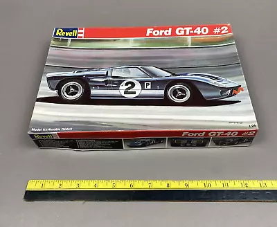 Revell 1/24th Scale Ford GT-40 #2 Race Car Model Kit • $16.99