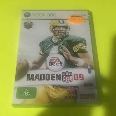 Madden NFL 09 - Microsoft Xbox 360 PAL • $3.95