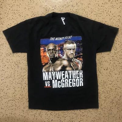 Conor McGregor VS Floyd Mayweather The Money Fight Boxing Shirt 2017 - Large • $38.95