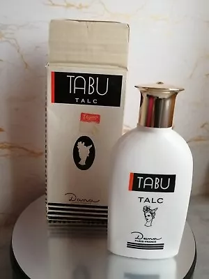 Vintage Tabu Talc Powder By Dana 120gr. Unsealed With Box.  • £45