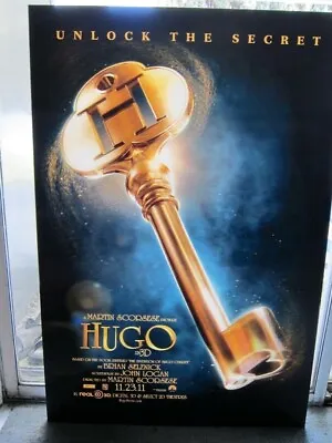 Rare Hugo - Lenticular 3d Original Movie Theater Poster Hologram Advance • $149.99