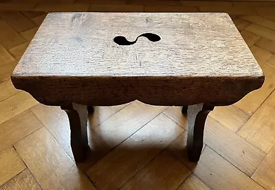 Antique Vintage Step Stool / Footstool / Milking Stool • £40