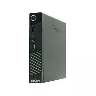 Lenovo ThinkCentre M93p Tiny PC Intel I5-4570T 8GB RAM 240GB SSD W10P Wi-Fi  • $139