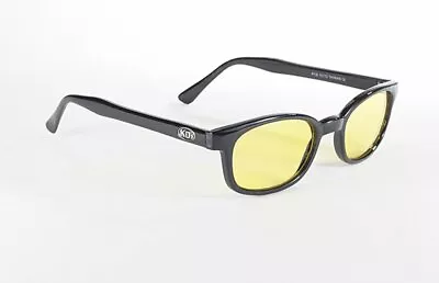 X -  KD's  Sunglasses  Black Frames / Yellow  Lens Comes W/Free Pouch! • $14.95