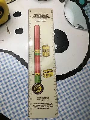 Mayfield Dairy Advertising Ruler 10” Length Inches / Metric. • $10