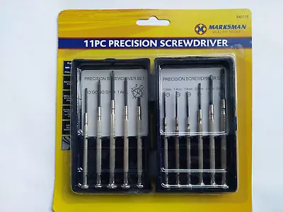 11pc Precision Small Screwdriver Set For Phone Watch Laptop Mobile Glasses Clock • £2.75