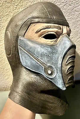 Mortal Kombat Sub-Zero Full Mask WARNER BROS Mask Made In Mexico 100 Latex (p) • $29.99