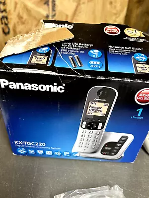 Panasonic KX-TGC220 Silver Additional Handset With Charging Pod + Power Adapter • £14.99