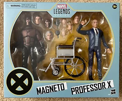 Marvel Legends MAGNETO & PROFESSOR X 2 Pack X-Men MINT In Box FREE SHIPPING! • $49.95