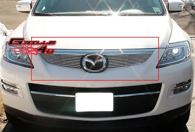 Fits 2007-2009 Mazda CX-9 Main Upper Aluminum Chrome Billet Grille Grill Insert • $30.99