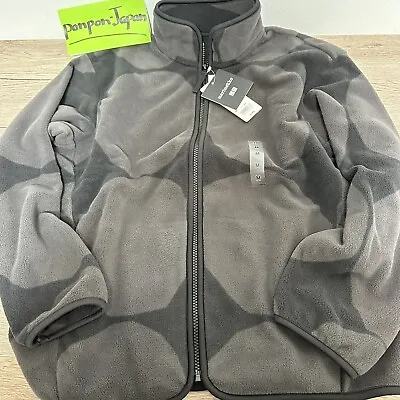UNIQLO Marimekko 2024 Fleece Full Zip Jacket DARK GRAY Size XS～3XL (US XXS-XXL) • $49.80