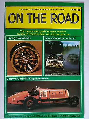 On The Road Marshall Cavendish Motoring Car Magazine Partworks 1980  Number 102 • £4.49