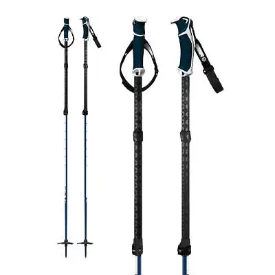 G3 Via Aluminium Adjustable Ski Poles (2020) Navy • $88.99