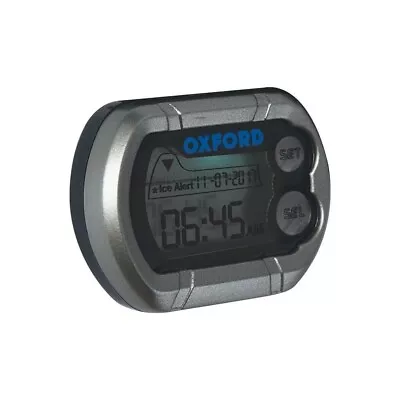 Oxford Motorcycle Scooter Micro Digital Clock Waterproof Mini Clock OF219 • $23.28