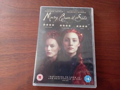 £4.29 • Buy MARY,QUEEN OF SCOTS DVD Movie 2017 Margot Robbie,David Tennant