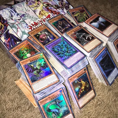 YuGiOh Bundles Of 50 Near Mint Cards With Holos Included Joblot Bulk • £3.99