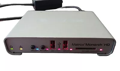 Matrox Monarch HD MHD/I MG44190 HDMI Live Video Streaming Encoder TESTED • $300