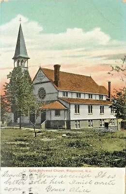 $8.95 • Buy A View Of The First Reformed Church, Ridgewood, New Jersey NJ 1907