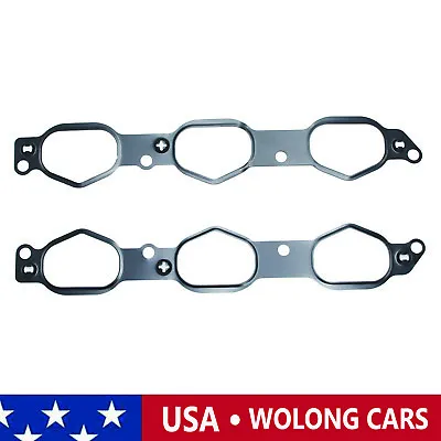 Left + Right Engine Intake Manifold Gasket Fits For Mercedes-Benz M272 M273 V6 • $13.70