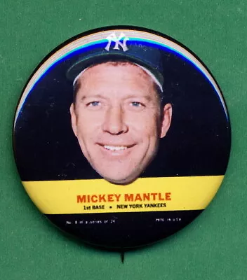 1967 STYLE Baseball Stand Up RP *PIN* Mickey MANTLE New York Yankees • $5.35