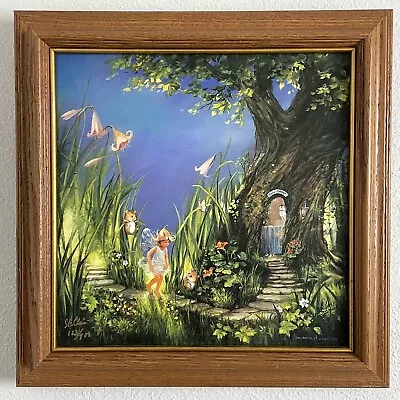 Mary Baxter St Clair “A Little More Fairy Dust Please” Signed Numbered On Canvas • $350